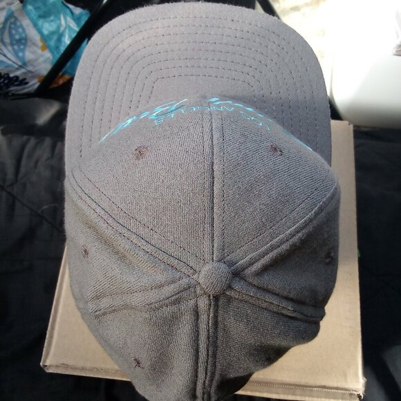 Hood Los Angeles South Bay Script Snap Back Hat Cap - Picture 5 of 8